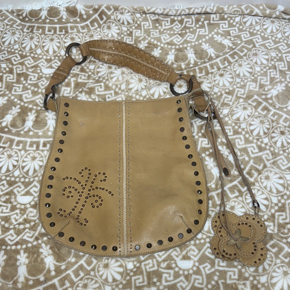 velez Handbags - Stylish Tan Leather Hobo Bag